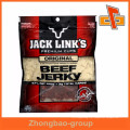 Sacos de plástico pequenos personalizados para carne boa venda jerky